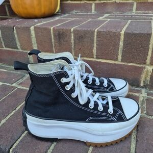 Converse Run Star Hike Platform Canvas